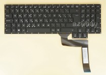 Greek Keyboard πληκτρολόγιο for ASUS G750 G750J G750JH G750JM Black, With Vertical enter