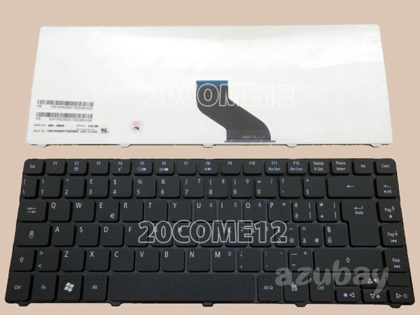Italian IT Tastiera Keyboard for Acer Aspire 4749Z 4750 4750G 4750Z 4750ZG 4752 Black