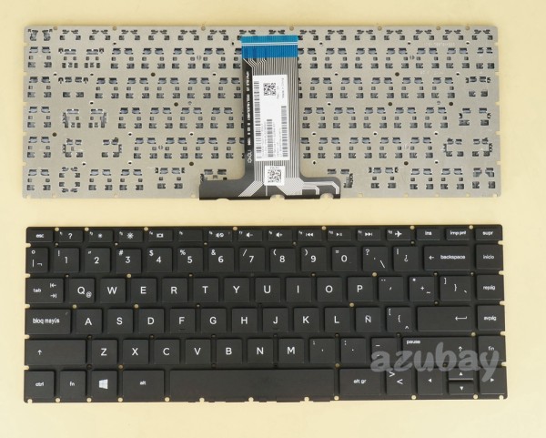 LA Spanish Keyboard Teclado For HP Pavilion 14-bf000 14-bf000ns 14-bf002ns Black