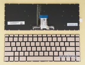 Portuguese Keyboard for HP Pavilion 14-ce 14-ce0000 14-ce1000 Pink Rose Golden, Backlit