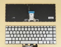 French Keyboard AZERTY Français Clavier for HP Home 14-cf 14-cf0000 14-cf1000 14-df0000 14-cf0000nf 14-cf0001nf 14-cf0002nf 14-cf0003nf 14-cf0004nf 14-cf0005nf 14-cf0006nf 14-cf0007nf 14-cf0008nf 14-cf0009nf 14-cf0010nf 14-cf0011nf 14-cf0013nf, Silver, Backlit