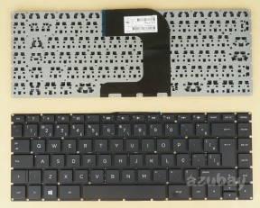 Brazilian Portuguese Keyboard Brazil For HP Home 14-ac102br 14-ac105br 14-ac108br Black