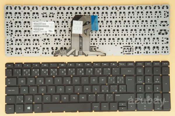 Czech Slovak Keyboard klávesnice For HP Home 15-ac017nc 15-ac101nc 15-ac102nc Black