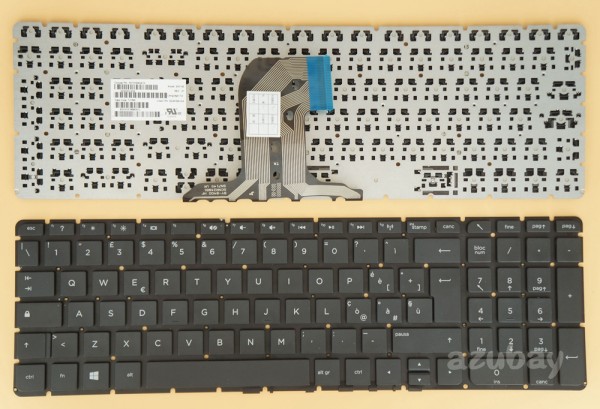 Italian Keyboard IT Tastiera for HP Home 15-ac137nl 15-ac138nl 15-ac139nl Black