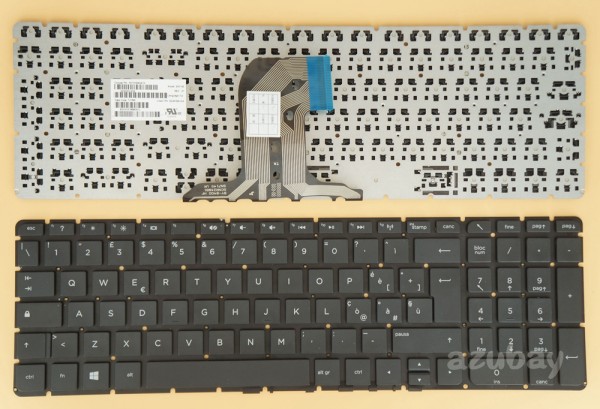 Italian Keyboard IT Tastiera for HP Home 15-af105nl 15-af106nl 15-af107nl 15-af108nl Black