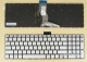 Scandinavian Nordic SD FI DK NW Keyboard for HP 15-bw000 15-bw002no Silver, Backlit
