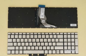US Keyboard for Laptop HP Home 15-df0000tx 15-df0001nd 15-df0001tx  pale golden Backlit