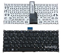 Russian RU Keyboard русский Клавиатура for ACER Ultrabook Aspire V5-121 V5-131 V5-171 S5-391 S3-391 S3-951 S3-371 MS2346 S3-331 V5-123, Aspire One 756 725, TravelMate B113-E B113-M, Black