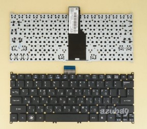 Hebrew Israel HE HB Keyboard for ACER Ultrabook Aspire V5-121 V5-131 V5-171 S5-391 S3-391 S3-951 S3-371 MS2346 S3-331 V5-123, Aspire One 756 725, TravelMate B113-E B113-M, Black