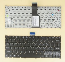 Taiwanese Chinese Keyboard for ACER Ultrabook Aspire V5-121 V5-131 V5-171 S5-391 S3-391 S3-951 S3-371 MS2346 S3-331 V5-123, Aspire One 756 725, TravelMate B113-E B113-M, Black