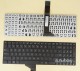 US UI English Keyboard for ASUS R513EA R513EP R513L R513LD R513M R513MD R513MJ R513V R513VL R513W R513WA R513WE R751J R751L P550C P550CA P550CC P550L P550LA P550LAV P550LC P550LD P552E P552EP Pro550C Pro550CA Pro550CC Pro550L Pro550LD, Black