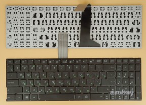 Russian RU Keyboard русский Клавиатура for ASUS F520J F520JD F520M F520MD F550C F550CA F550CC F550D F550DP F550E F550EA F550J F550JD F550JK F550L F550LA F550LAV F550LB F550LC F550LD F550LN F550V F550VB F550VC F550W F550WA F550WE F550Z, Black
