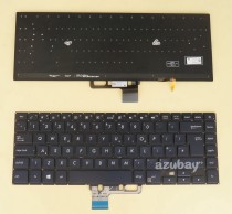 UK GB British Keyboard for ASUS ZenBook Pro UX530UQ UX530UX Dark Blue, Backlit