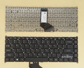 US UI English Keyboard for Acer SV4T_A84SB, NKI14170P8, 844003DCKC01 Black