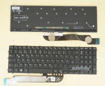 German DE QWERTZ Keyboard for Laptop Dell Inspiron 3580 3581 3582 3583 Backlit, Black
