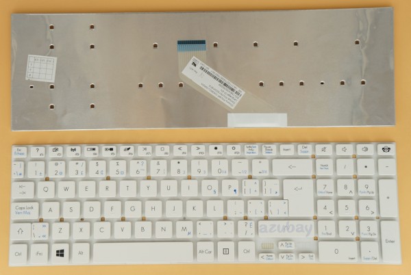 Canadian CA CF Keyboard for Laptop Gateway NV52L NV52L02h NV52L03h NV52L06u White