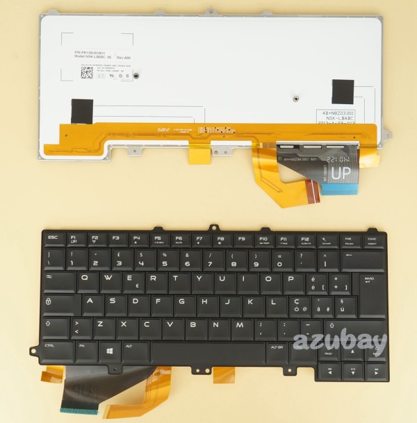 Italian Keyboard IT Tastiera Italiana for Laptop Dell Alienware 14 0PRMPX, Backlit