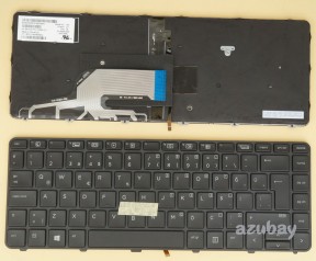 Turkish Keyboard Türkçe Klavye for Laptop HP Probook 640 G2, 645 G2 Backlit，Pointer