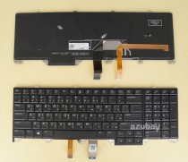 Arabic AR Keyboard for Laptop Dell Alienware 17 R4 0VK0G0, RGB Backlit