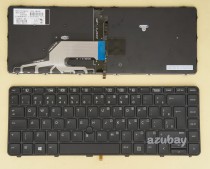 BR Portuguese Teclado Keyboard For Laptop HP Probook 640 G2, 645 G2 with Backlit and Pointer