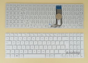 Spanish Keyboard Español Teclado for Asus A556U A556UA A556UB A556UF A556UJ A556UR A556UV A756U A756UA A756UB A756UJ A756UX D756UA D756UX F556U F556UA F556UB F556UF F556UQ X556U X556UA X556UB X556UF X556UJ X556UQ X556UR X556UV X756U X756UA X756UB X756UJ X756UQ X756UV X756UW X756UX, White