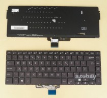 UK GB British Keyboard for ASUS VivoBook 15 X510UA X510UF X510UN X510UQ X510UR X510QA, S15 S510UA S510UF S510UN S510UQ S510UR, F510UA F510UF R520UA, Backlit, Black