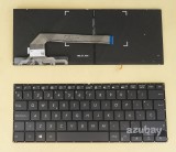 AZUBAY.COM Spanish Keyboard SP Español Teclado for Laptop ASUS ZenBook Flip S UX370UA Q325UA Gray Black, Backlit