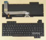 AZUBAY.COM UK GB British Keyboard for ASUS ROG Strix SCAR Edition GL503VD GL503VM GL503GE GL703GE GL703VD GL703VM, RGB Backlight, Black