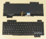 AZUBAY.COM UK GB British Keyboard for ASUS ROG Strix SCAR Edition GL703GS GL703GM, RGB Backlight, Black 