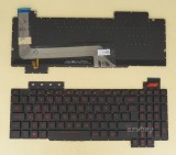 azubay.com
UK GB British Keyboard for Laptop ASUS FX503 FX503VD FX503VM, Red Backlight, Black