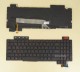 US UI English Keyboard for Laptop ASUS FX503 FX503VD FX503VM, Red Backlight, Black