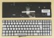 French AZERTY Français Keyboard For Laptop ASUS ZenBook Flip UX560UA Q504UA Silver, Backlit