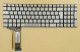 Latin LAS Spanish Keyboard Español Teclado for Laptop Asus N551 N551J Silver,With Backlight