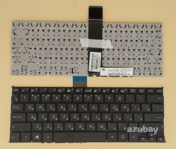 Russian Клавиатура Keyboard For Laptop Asus F200CA F200LA F200MA R202CA Black