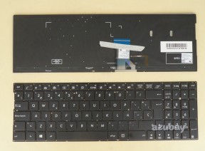 Spanish Keyboard SP Español Teclado for Laptop ASUS N543UA N592UB N593UB Q552UB Backlit