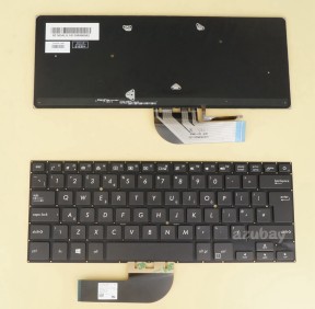 UK GB British Keyboard for Laptop ASUS ASUSPRO B9440UA, Backlit, Black