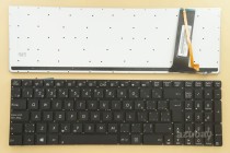 Canadian CA CF EF Keyboard for Laptop Asus N56D N56DP N56DY N56JK Black, Backlit