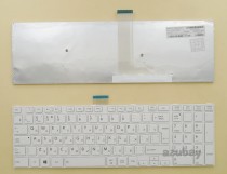 Russian Keyboard RU русский Клавиатура for Toshiba Satellite C70-A C70-B C70D-A C70D-B C70DT-A C70DT-B C70T-A C70T-B C75-A C75-B C75D-A C75D-B C75DT-A C75DT-B C75T-A C75T-B L50-A L50D-A L50T-A L55-A L55D-A L55T-A L70-A L70-B L70D-A L70D-B L70T-A L70T-B L75-A L75-B L75D-A L75D-B L75T-A L75T-B, White with Frame