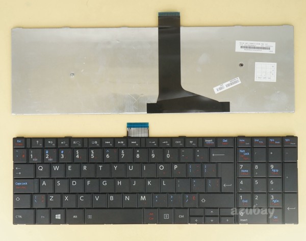 Canadian CA CF EF Keyboard for Toshiba Satellite C50-A C50D-A C50DT-A C50T-A Black