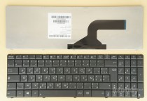Arabic French AF Keyboard for Laptop Asus X72D X72DR X72DY X72F X72J X72JK X72JR X72JT X72JU X72S X72SA X73E X73S X73SV X755JA X75A X75V X75VB X75VC X75VD X77 X77J X77JA X77JQ X77JV X77V X77VG X77VN Z54C Z54HR, Black