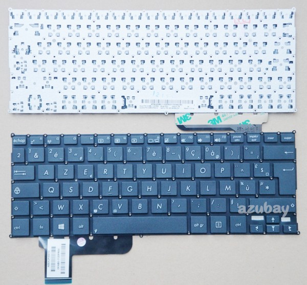 French Keyboard AZERTY Français Clavier for Asus Vivobook E200H E200HA E205SA Black