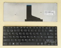 Spanish Keyboard SP Español Teclado for Laptop Toshiba Satellite L40 L40-A L40D Black, with horizontal Enter