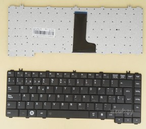 Spanish Keyboard SP Español Teclado for Laptop Toshiba Satellite L600 L600D L605 L605D Black