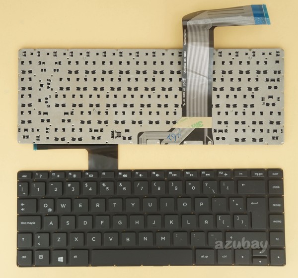 Latin LAS Spanish Keyboard LA Teclado for HP 14-u000 14-u001la 14-u003la 14-u121la Black
