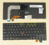 Azubay.com  Norwegian Keyboard Norsk tastatur for Lenovo Thinkpad T460S (Type 20F9 20FA) , T470S (Type 20HF 20HG 20JS 20JT), 13 Gen 1 ( Type 20GJ 20JK), 13 Gen 2 (Type 20J1 20J2) , Backlit, Black with Black Frame