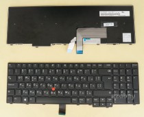 Bulgarian BG Keyboard For Laptop Lenovo Thinkpad L570 (Type 20J8 20J9 20JQ 20JR), E531 (Type 6885 6887), E540 (Type 20C6 ), L540 (Type 20AU 20AV), L560 (Type 20F1 20F2), P50s (Type 20FK 20FL), T540 (Type 90L5 90L6), T540P (Type 20BE 20BF), T550 (Type 20CJ 20CK), T560 (Type 20FH 20FJ), W540 (Type 20BG 20BH), W541 (Type 20EF 20EG), W550s (Type 20E1 20E2) 01AX617 01AX658, Black