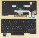 French AZERTY Français Keyboard For Lenovo ThinkPad X280 (Type 20KF, 20KE) Backit, Black with Black Frame