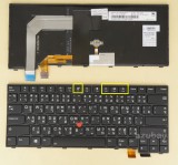 Thai TH & US Keyboardfor Lenovo Thinkpad T470P (20J6 20J7) T460P (20FW 20FX) Backlit Black