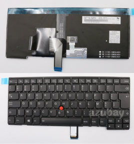Belgian Keyboard for Lenovo Thinkpad 01AX316 00HW843 04X0145 04X0107 Backlit