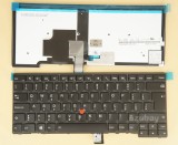 Azubay.com  Slovak Keyboard Slovenská klávesnica for Lenovo Thinkpad T440 (20B6 20B7 ),  T440P (20AN 20AW), T440S (20AQ 20AR),  T431S (20A9 20AA 20AB 20AC), T450 (20BU 20BV 20DJ), T450S (20BW 20BX), T460 (20FM 20FN) 04X0163 00HW861 04X0125 01AX334, Black with Frame